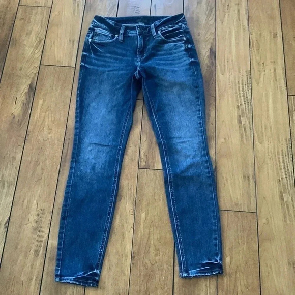 Denim - Silver Elyse skinny jeans